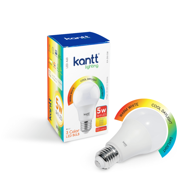 KA-3N1-5W 3 Color Bulb 5W
