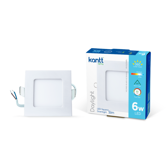 KA-SLDS6DL Slim Square 6W