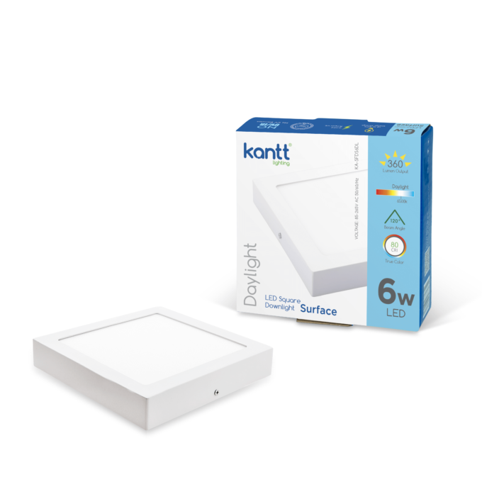 KA-SFDS6DL Surface Square 6W