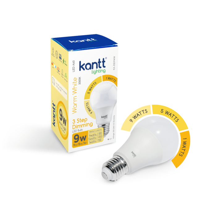 KA-3SD9WW 3 Step Dimming 9W
