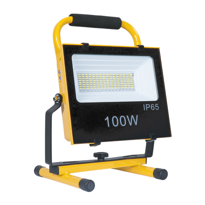 KA-FLIP100W Solar Rechargeable Floodlight Heavy Duty 100W